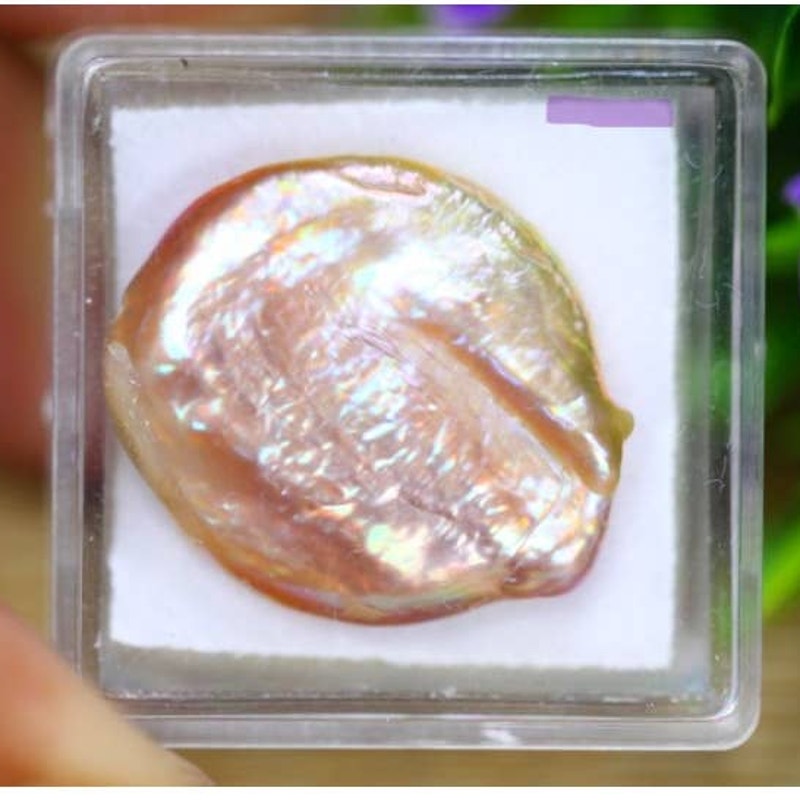 Stunning 11.62 Carat Freeform Keshi Pearl, Fully Drilled!